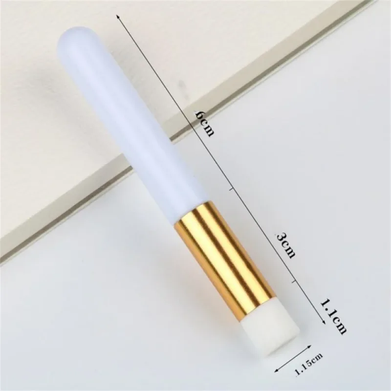 Libeauty atacado escovas de limpeza de cílios para extensões de cílios glitter lash shampoo escovas nariz poros limpeza ferramenta de maquiagem