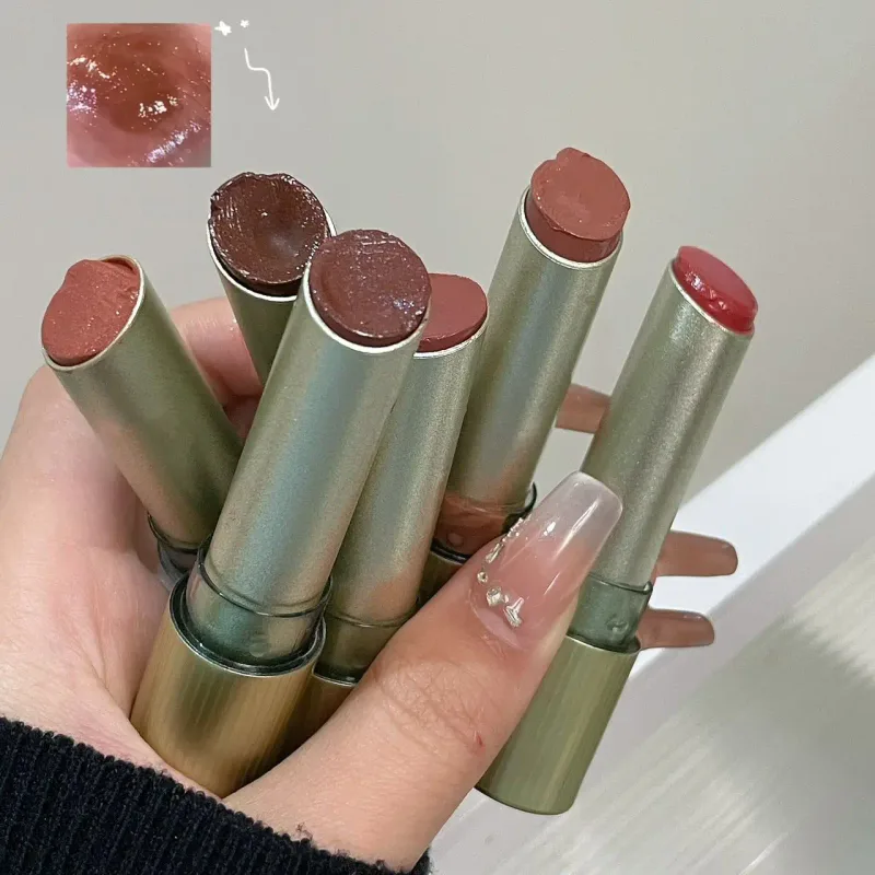 Herorange Mirror Lip Gloss 24H Waterproof Long-Lasting Lipstick No Transfer No Fading Matte & Shine Plumping Lip Makeup Women's