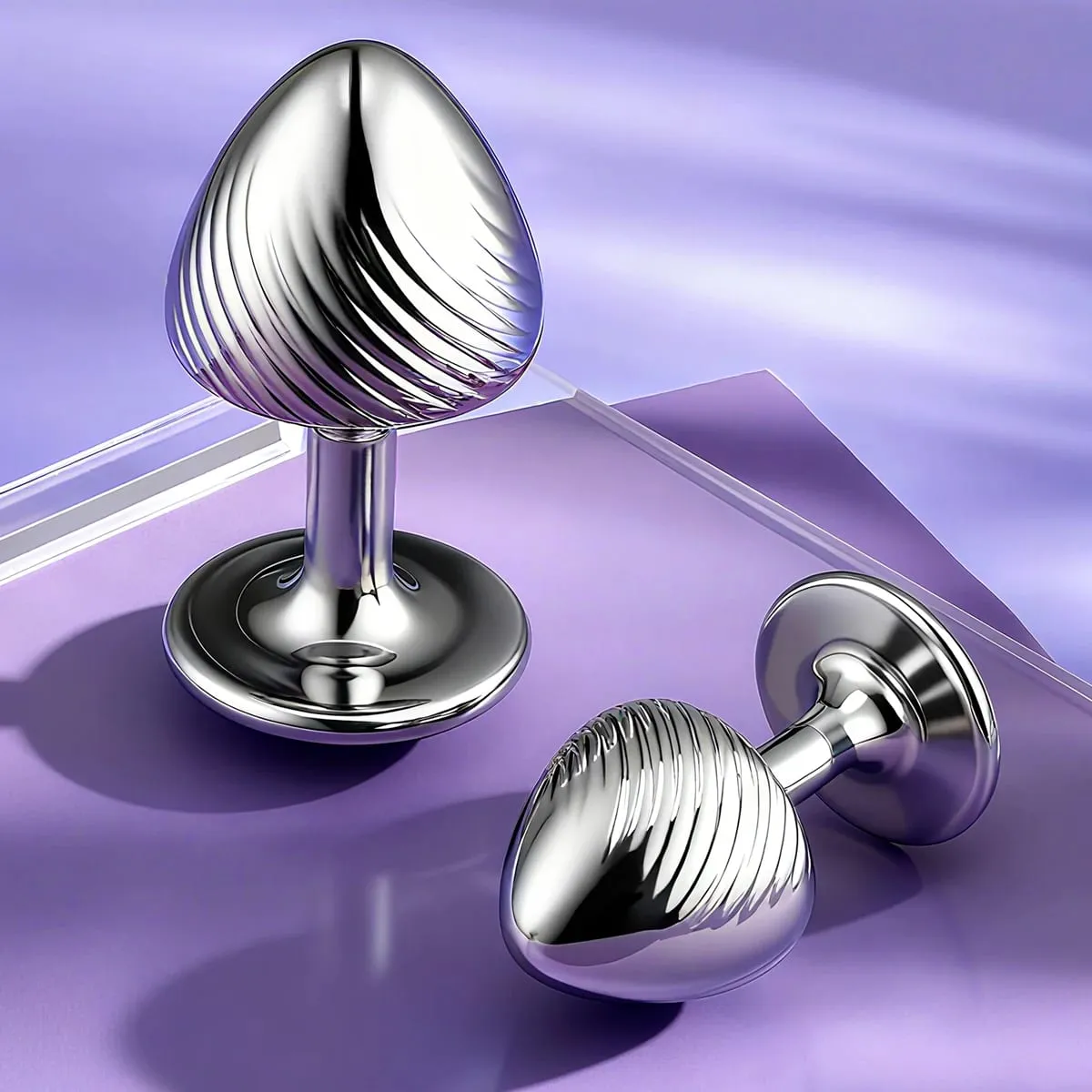 Plugue anal cogumelo com nervuras, plugue anal para iniciantes, massagem de próstata, estimulador de masturbação, brinquedos sexuais adultos para homens e mulheres — image 4