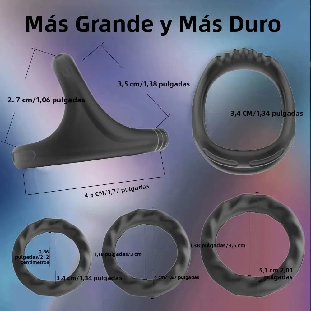 Anel de pênis de silicone atraso na ejaculação anéis penianos pau ereção cockring masculino castidade adulto brinquedos sexuais para homens bloqueio esperma treinador