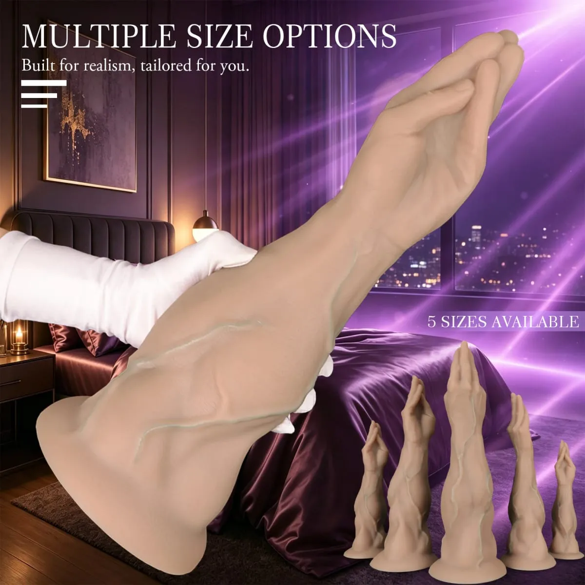 Huge Simulated Palm Anal Plug Fisting Butt Plug Dilation Training Prostate Massage Anal Dildos Toys XXL For Women Male Sex Toys