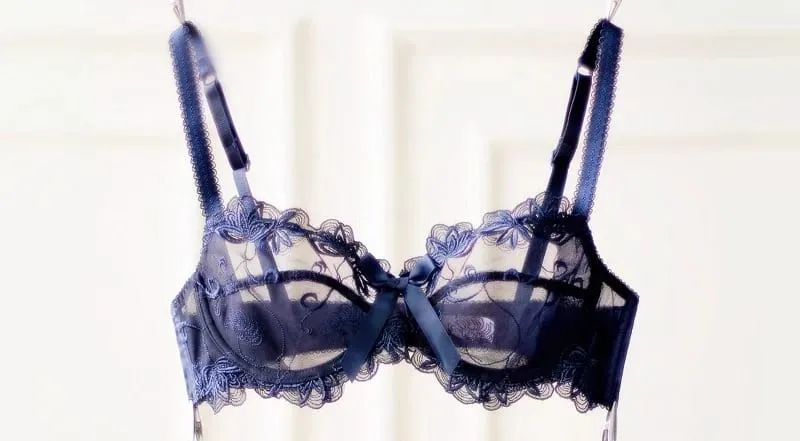 Bralette transparente não acolchoado para peitos pequenos, sutiã de renda ajustável ultrafino, conjunto de lingerie sexy com gola halter para mulheres BANERDANNI