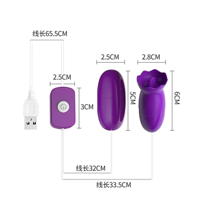 Vibrador de bala com motor duplo, ovo vibratório recarregável por USB, estimulador de clitóris, massageador, brinquedo sexual de prazer em múltiplas velocidades