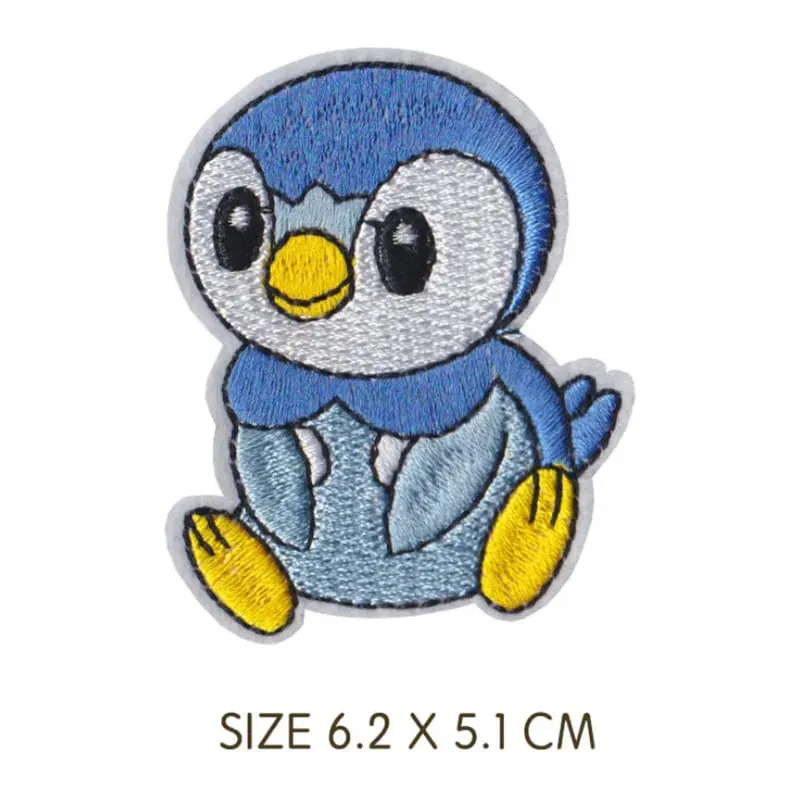 Cloth Patch Pikachu Clothes Stickers Sew on Embroidery Patches Applique Iron on Clothing Cartoon DIY Garment Decor