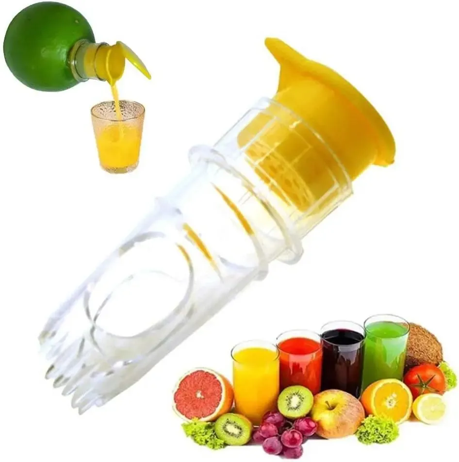 2/1 pçs manual espremedor de limão portátil espremedor de limão lavável para limão laranja limas cítrico fácil extrator de suco cozinha coisas