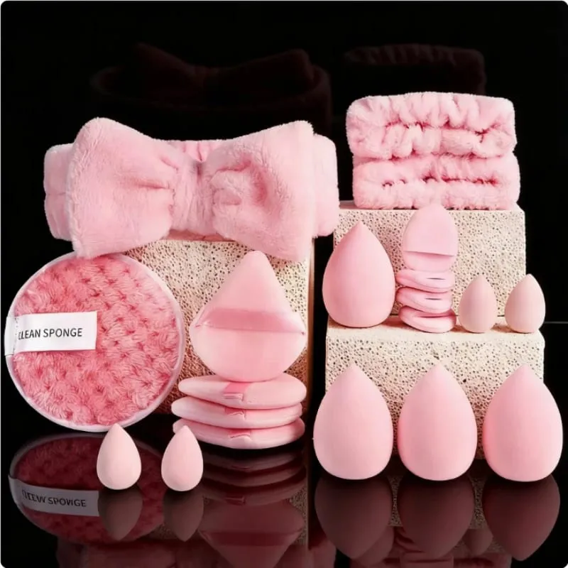 Conjunto de pincéis cosméticos profissionais 13/53pcs para pele mista com pincéis macios, perfeito para iniciantes e maquiadores