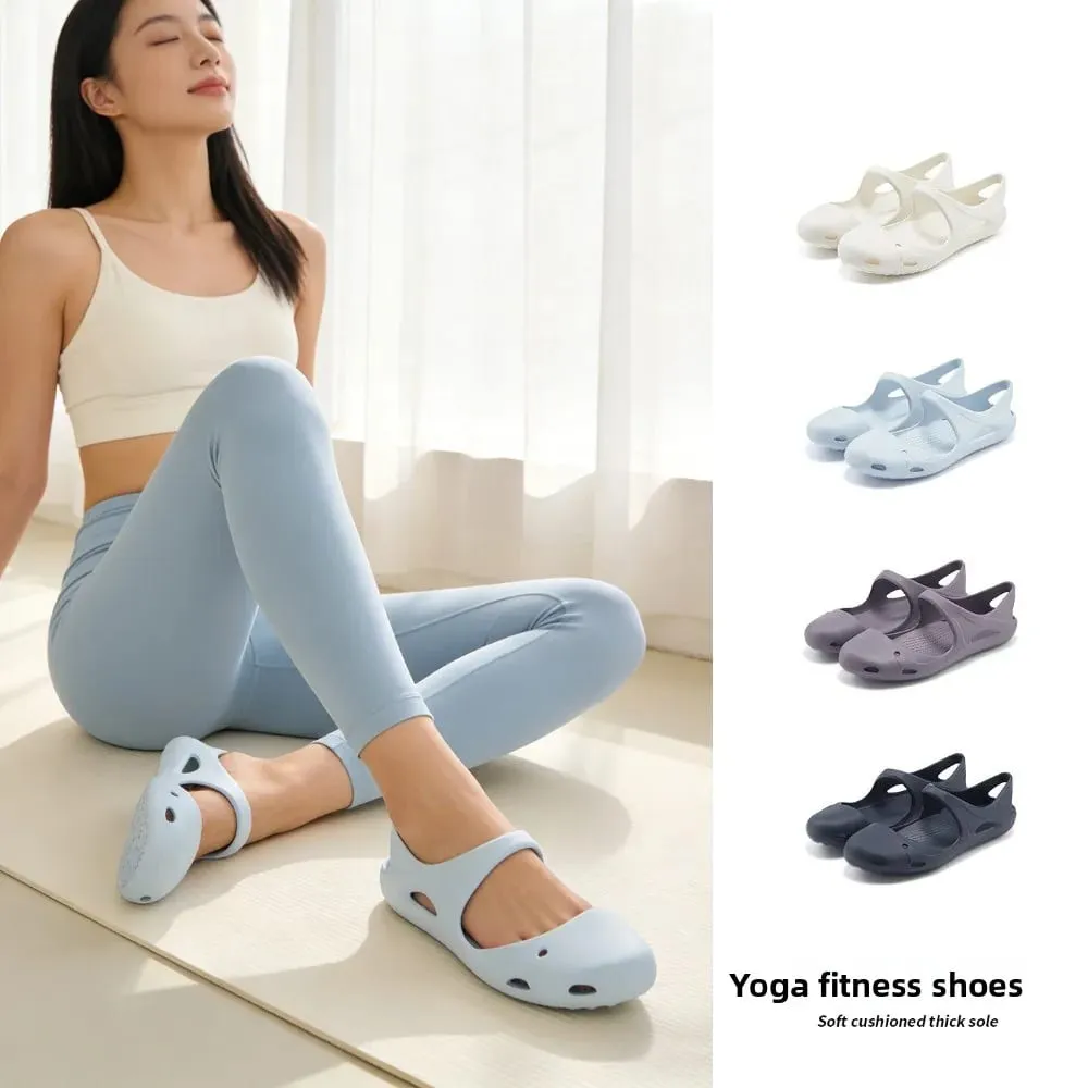 Tamancos femininos com suporte de arco EVA Mary Jane ocos de secagem rápida antiderrapante leve Yoga sandálias aquáticas para caminhada — image 1