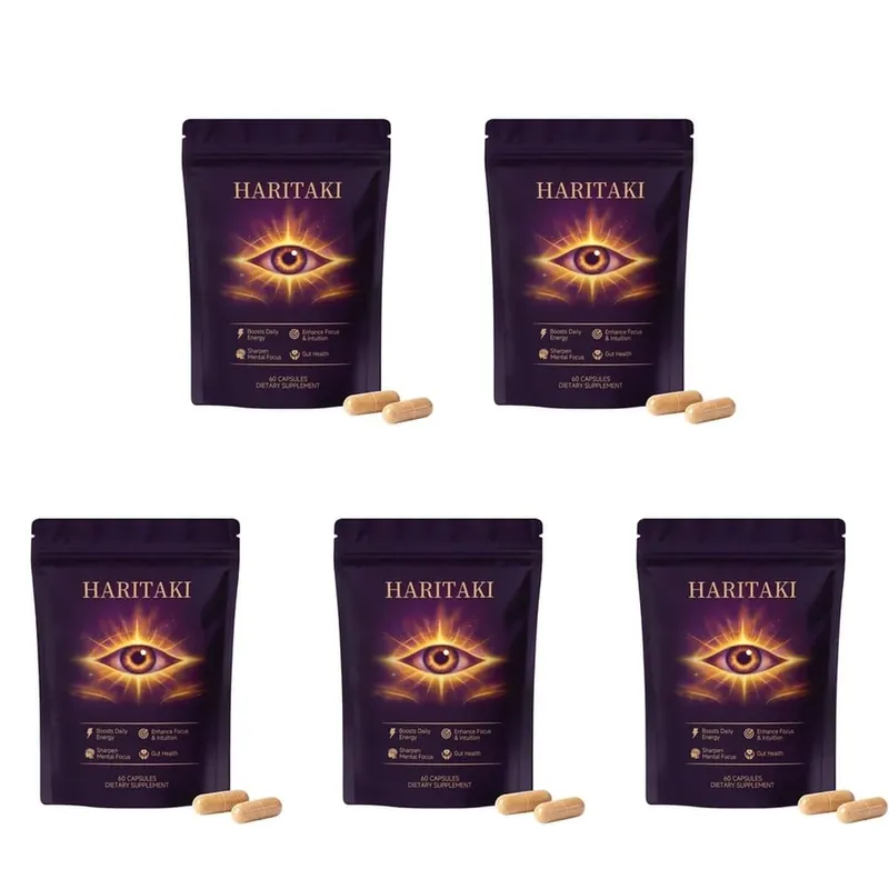 Cápsulas do terceiro olho Haritaki para equilíbrio digestivo e suporte regular do intestino com proteção antioxidante 60 cápsulas vegetais orgânicas — image 11