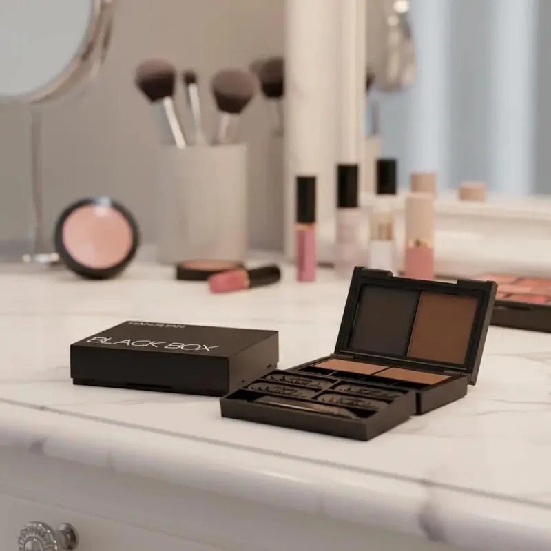 Delineador para cílios inferiores 3 em 1 e toupeira 3s, aplicação rápida, natural, de longa duração, antiderrapante, portátil, maquiagem para os olhos, 1/2/3 conjuntos