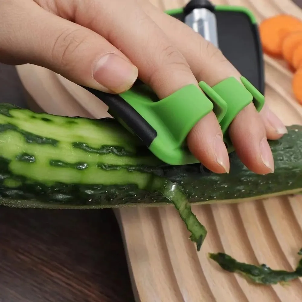 Descascador de frutas vegetais parer cortador slicer para cozinha jantar multifuncional faca cozinha cozinhar ferramentas gadgets ajudante — image 1