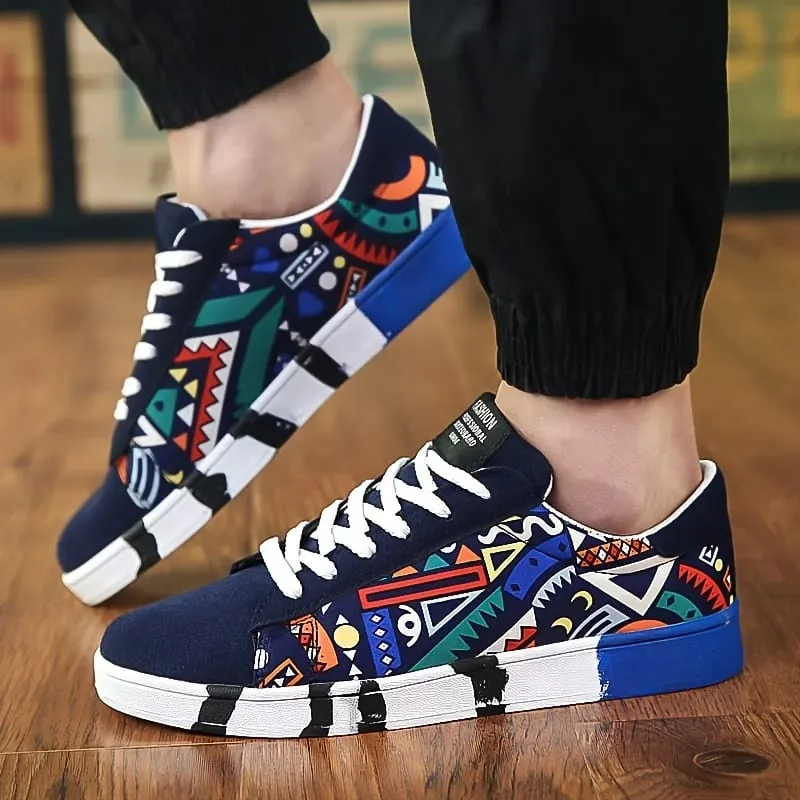 Sapatos masculinos de lona leves e respiráveis, versáteis, planos e confortáveis, para uso diário