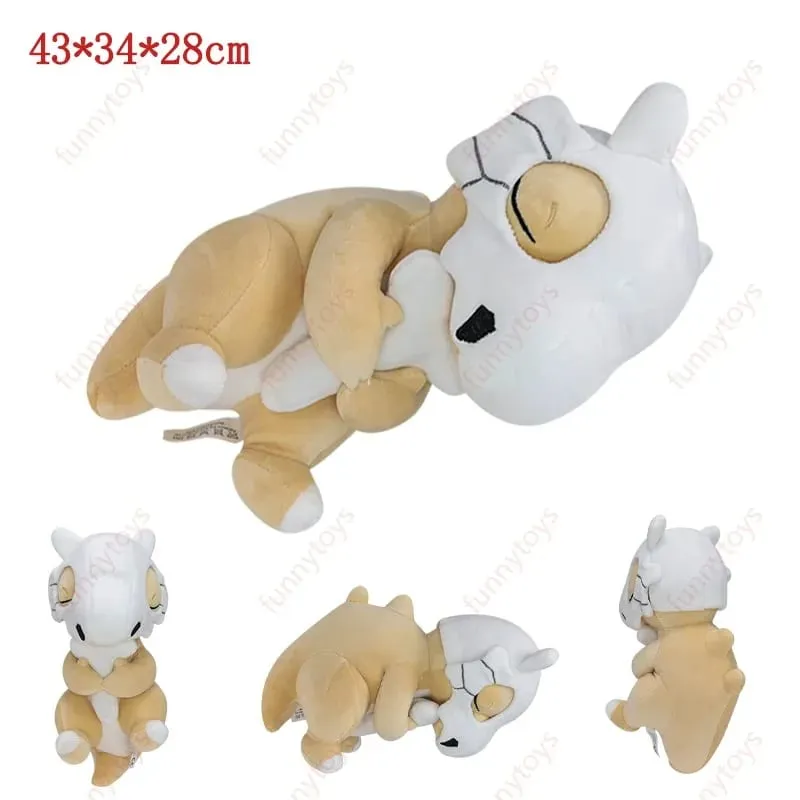 Travesseiro de pelúcia Pokémon para posição de dormir Leafeon Espeon Sylveon Furret Cubone Scorbunny Bulbasaur Squirtle Almofada de pelúcia macia