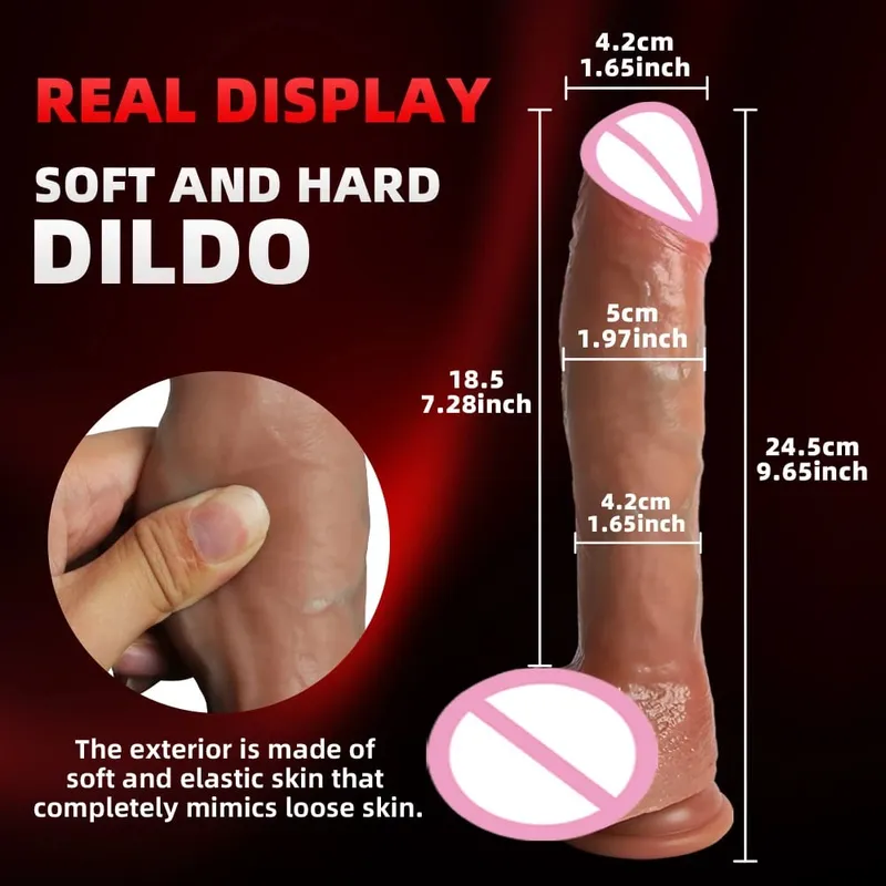 Realistic Black Dildo Vibrator Wireless Remote Rotating Penis Suction Cup Telescopic Vibrating Dildos Dick Sex Toys For Women