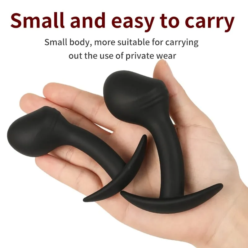 Silicone Anal Bead Anus Dilator Dildo Anal Plug Small Walk Wearable Ass Butt Plug Prostate Massager Sex Toys For Women Men