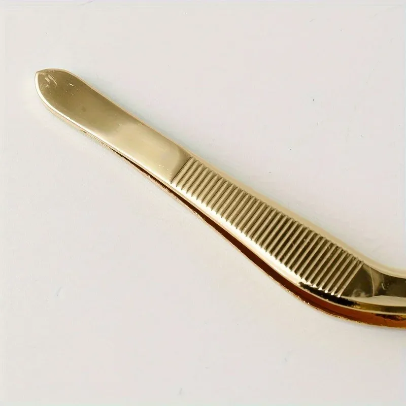 Pinça de cotovelo especial de cozinha molecular de titânio, pinça modeladora de prato frio, ferramentas de decoração de cozinha e restaurante