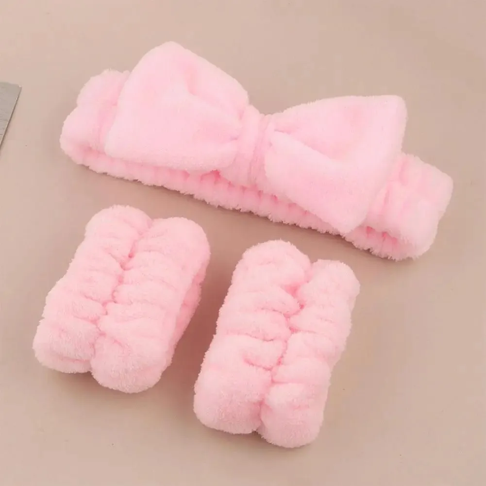 20 pçs conjunto de esponja de maquiagem liquidificador triângulo pó puff mini corretivo esponja rosto limpo lavagem puff bandana kit