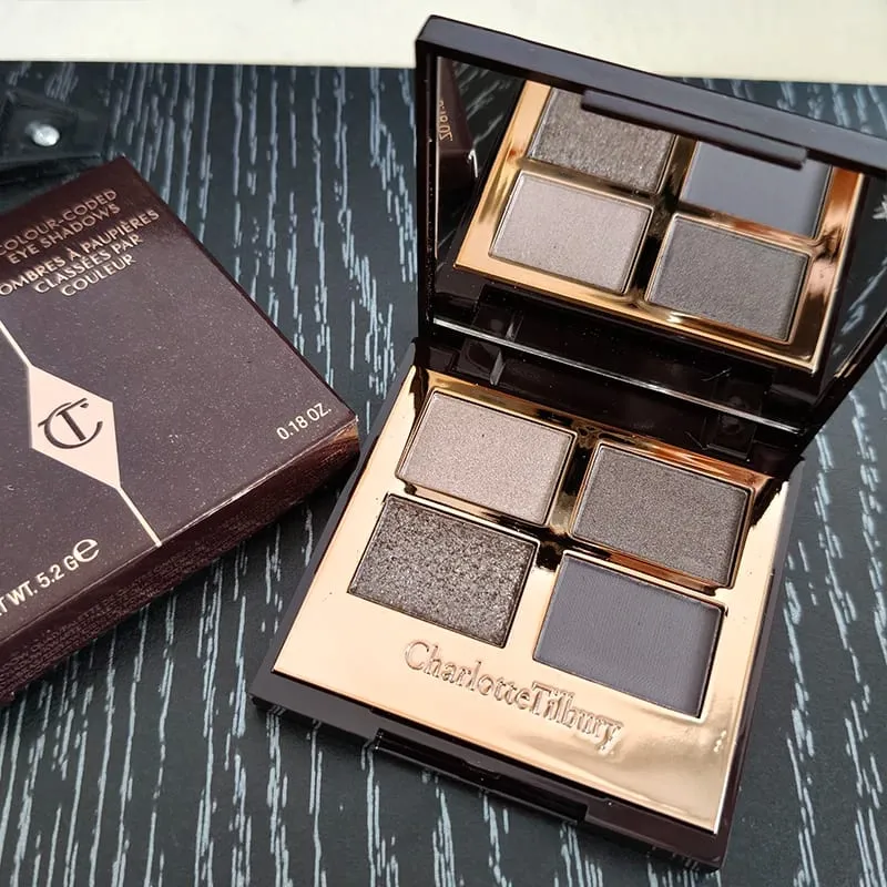 Charlotte Highgloss Repairing Gemstone Disc 7g & Multicolored Eye Shadow Cream Nature Easy To Color Tilbury Foundation Cosmetics