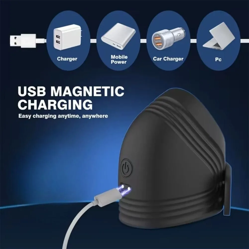 Male Glans Massager Pinching Penis Training Stimulator Vibrator for Ejaculation Delay Training Vibrator Adult Sex Toys for Men