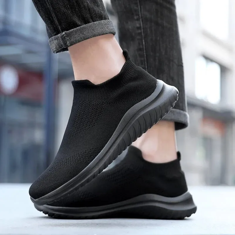 Men's Casual Sneakers Comfortable Socks Walking Shoes 2025 Spring New Comfortable Men's Casual Shoes Light Sneakers Men Shoes