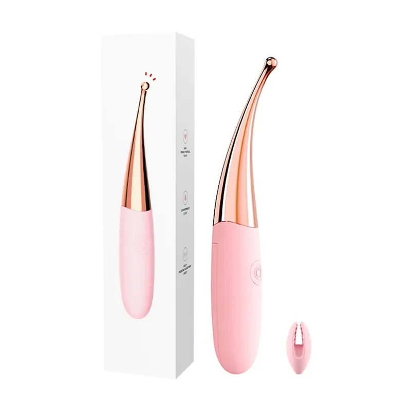 Vibrador poderoso de alta frequência para ponto g, estimulador de clitóris e mamilo, masturbador, massagem, brinquedos sexuais para mulheres e adultos