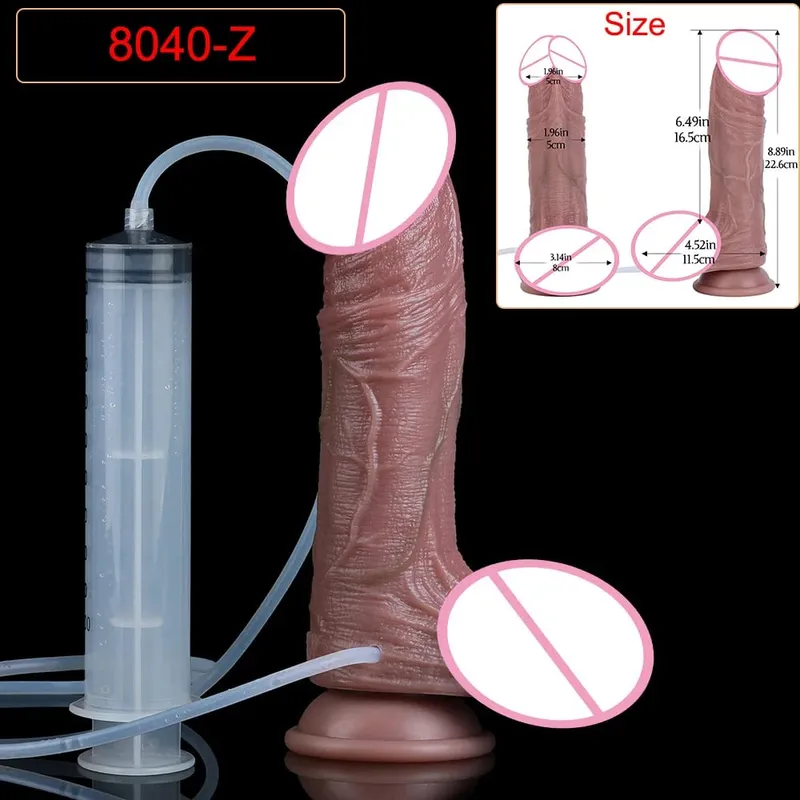 Veias profundas ultra esguichando vibrador silicone pele toque longo ejaculação butt plug para homens mulheres g-ponto estimular 18 + brinquedos sexuais