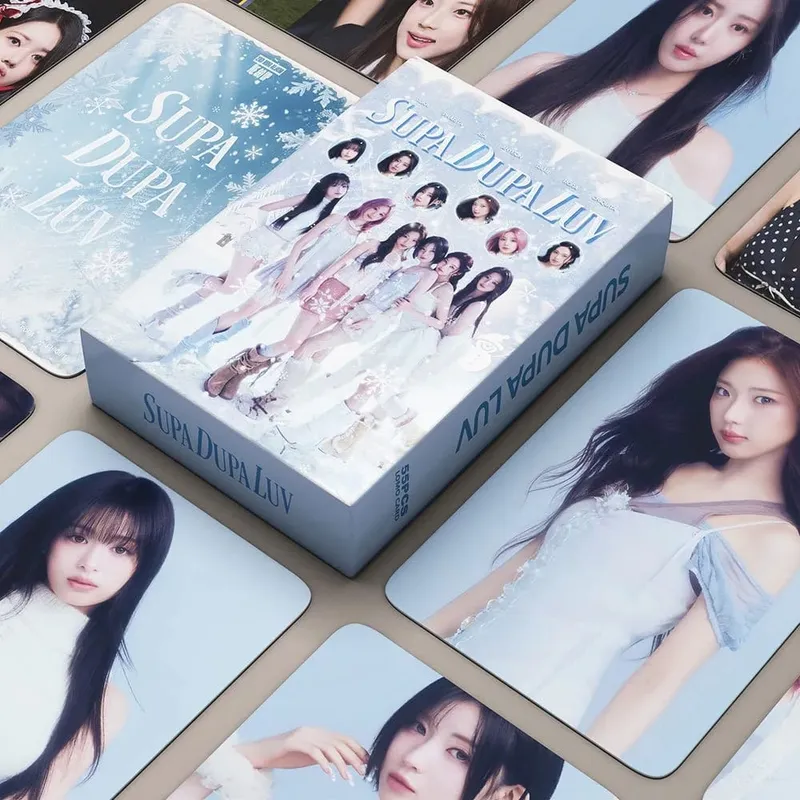 55PCS Kpop Hot Girls Group New Ablum "CHOOM" High Quality Photocards RUKA AHYEON RORA PHARITA RAMI ASA CHIQUITA HD Lomo Cards