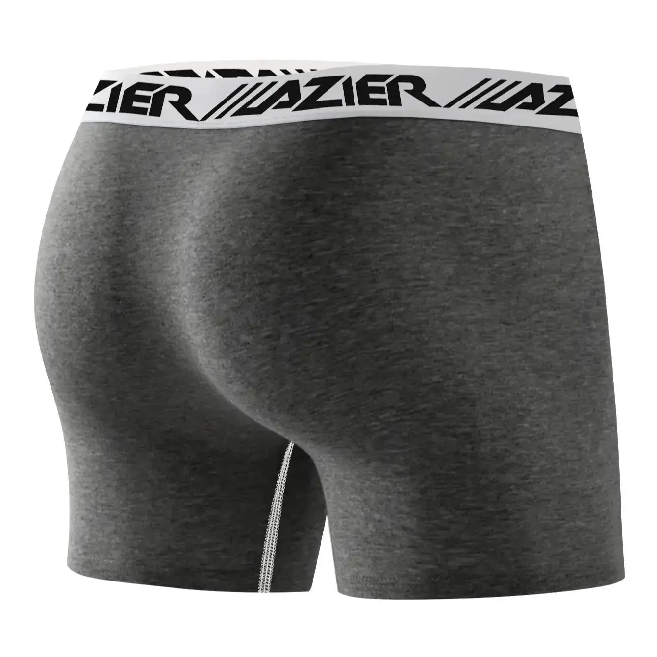 4 Piece Men's Underwear Soft Comfortable Men's Long Boxer Briefs Stylish Simple Contrasting High-end Men's Leggings