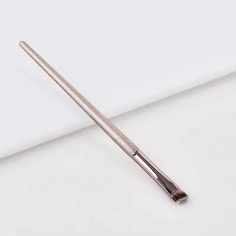 Pincéis de maquiagem coloridos champanhe, sombra para os olhos, círculo escuro, corretivo, mistura de cosméticos, pincel macio para mulheres, ferramentas de maquiagem