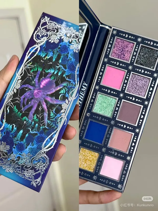Anthemy10 cor shimmer fosco sombra camaleão diamantes perolados brilhar brilhantemente sombra maquiagem paleta cosméticos