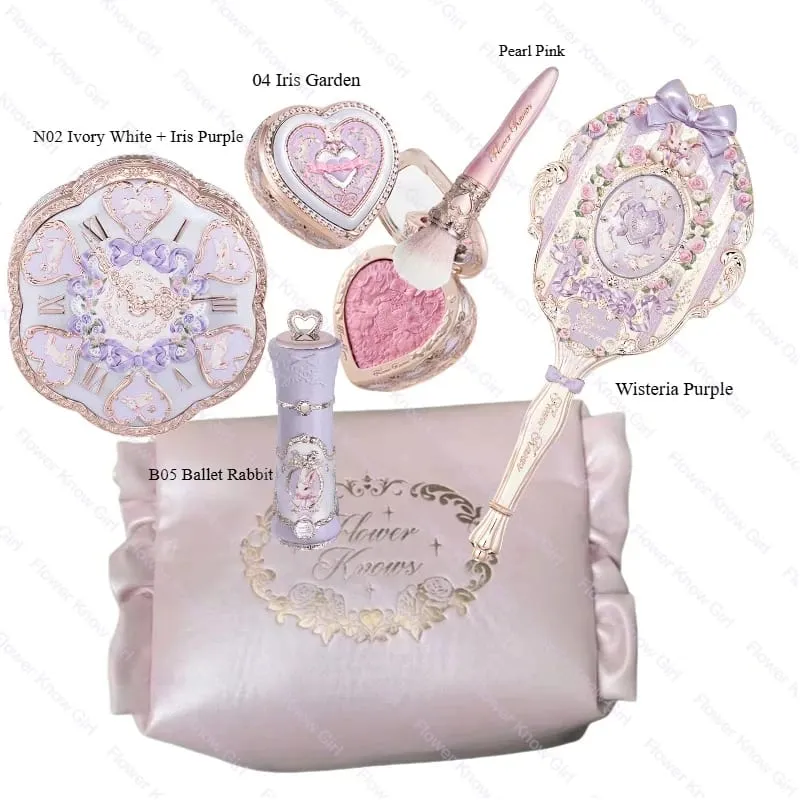 Flower Knows Bunny Garden All in One Makeup Gift Set Cushion Cream Lipstick Blush Thermos Cup for Complete Beauty Essentials — image 2