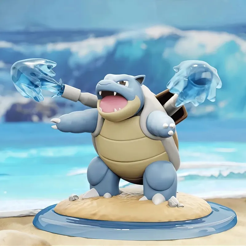Genuine Pokemon Anime Action Figures Call Of Duty GK PVC Charizard Blastoise Arcanine Lapras Venusaur Dragonite Christmas Gift