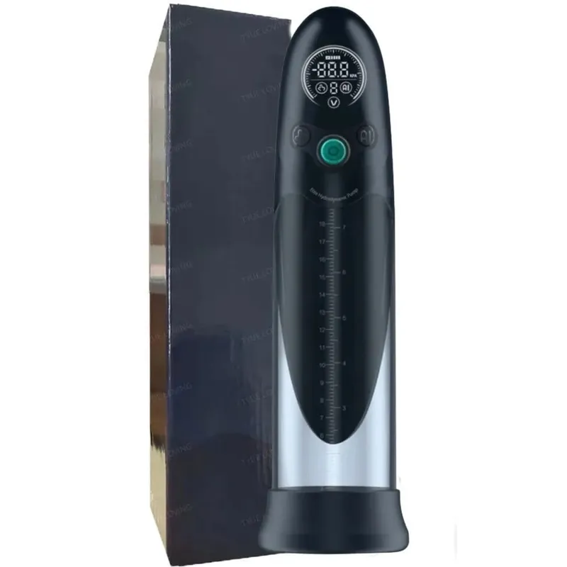 Electric Penis Pump - Water Bath Vacuum Enlarger for Men | Effective Massage & Enlargement Trainer | Premium Male Sex Toy
