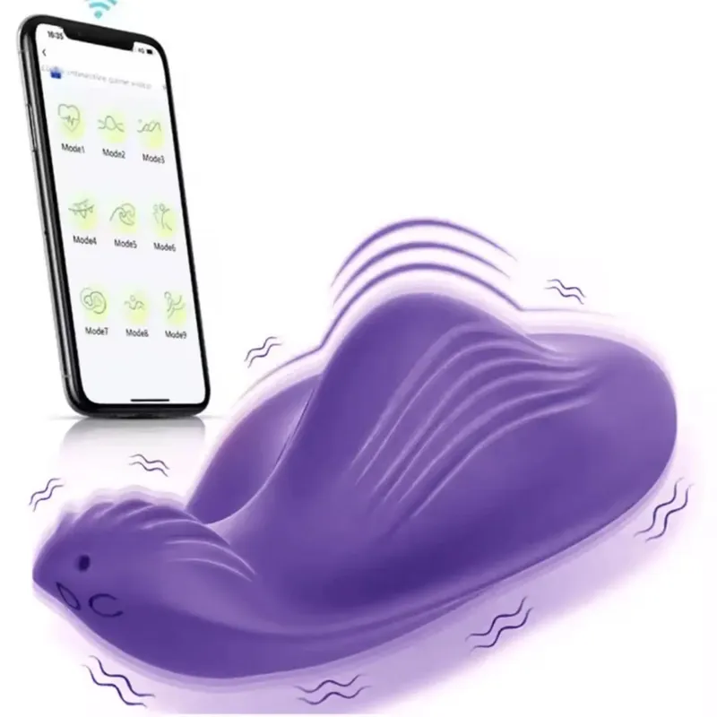 Calcinha bluetooth wearable vibrador vagina clitóris estimulador massageador controle app wearable ovo vibratório brinquedo sexual para adulto