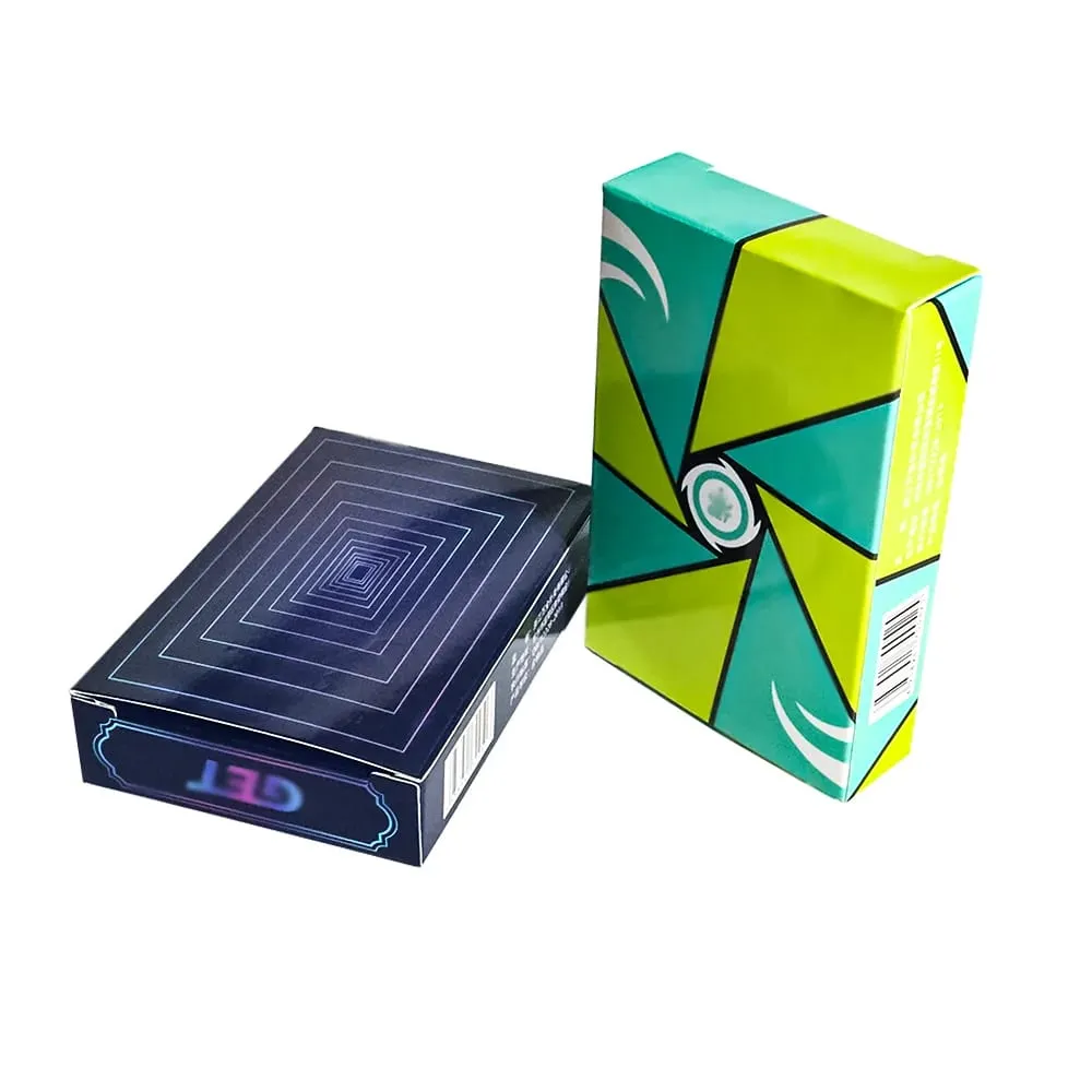 Creative Collection Futuristic Playing Cards Waterproof Poker Cards 55PCS Magic Deck of Cards for Games Parties and Gifts