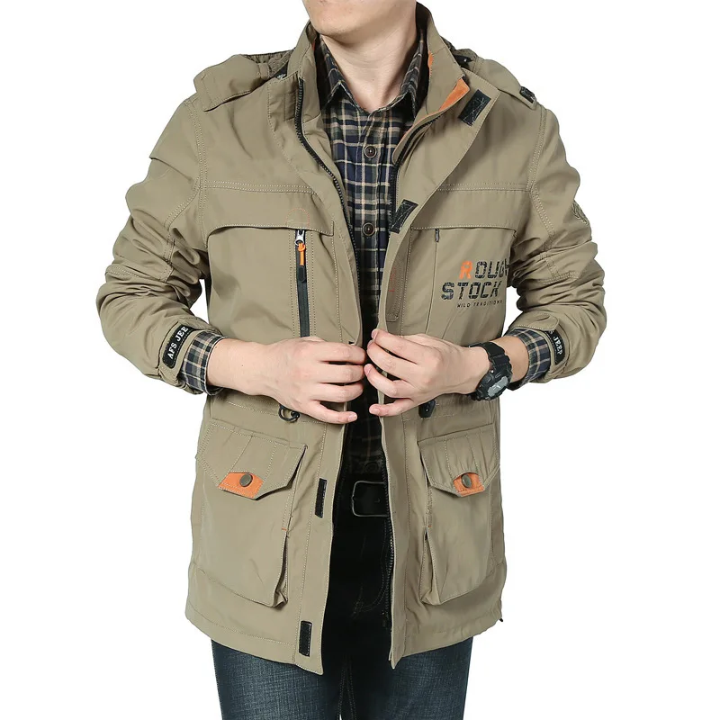 2026 New Style Spring-Autumn Outdoor Lightweight Casual Jacket Waterproof Breathable Men's Coat