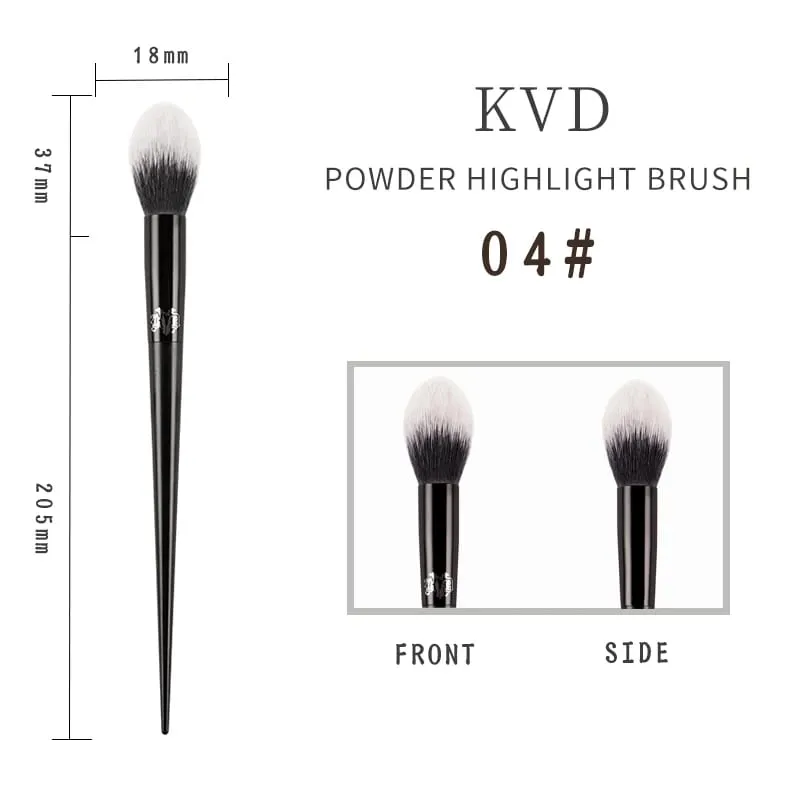 Kat Von D 化妝刷粉底腮紅高光澤遮瑕粉塑眼影刷 KVD 品牌化妝刷