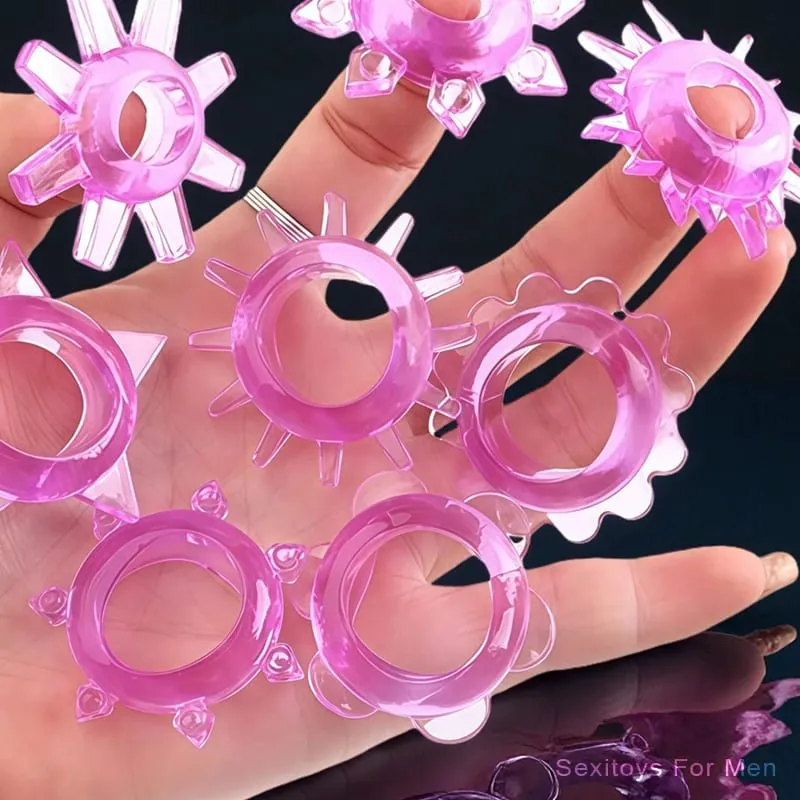 Bens íntimos para homens 5-100pc ejaculação atraso silicone bloqueio esperma anel sexo adulto jogo brinquedos erótico galo anel exótico acessórios