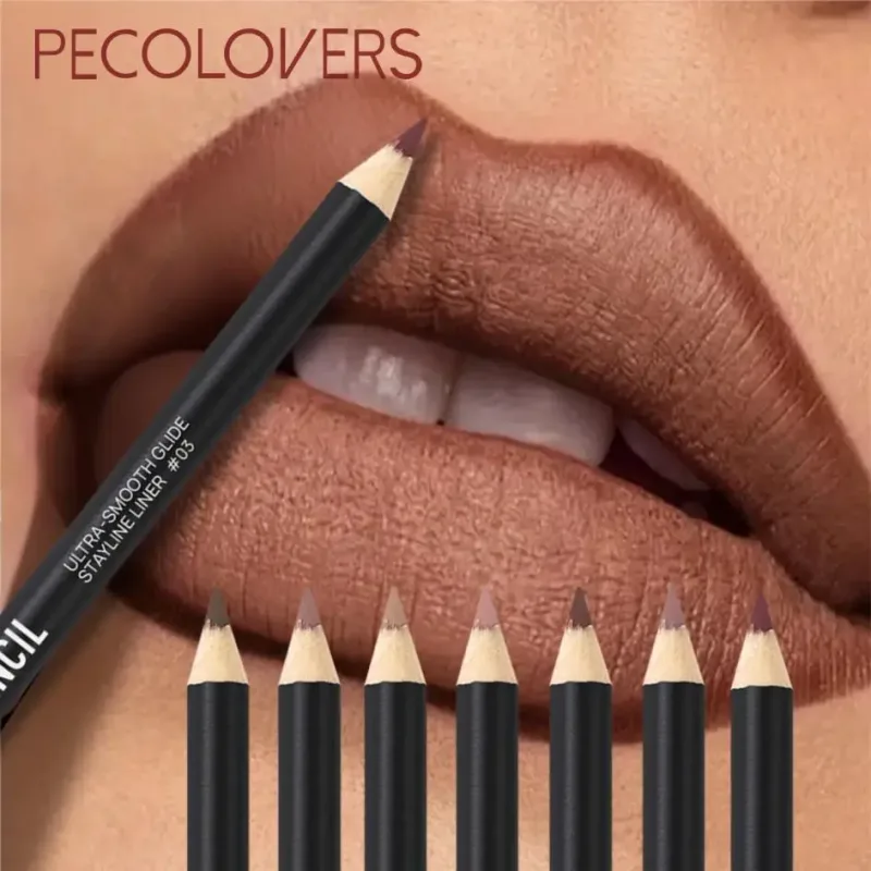 Long-Lasting Matte Lip Liner Sweat-Resistant Smudge-Free Durable & Smooth Lipliner For Makeup Newbies & Enthusiasts
