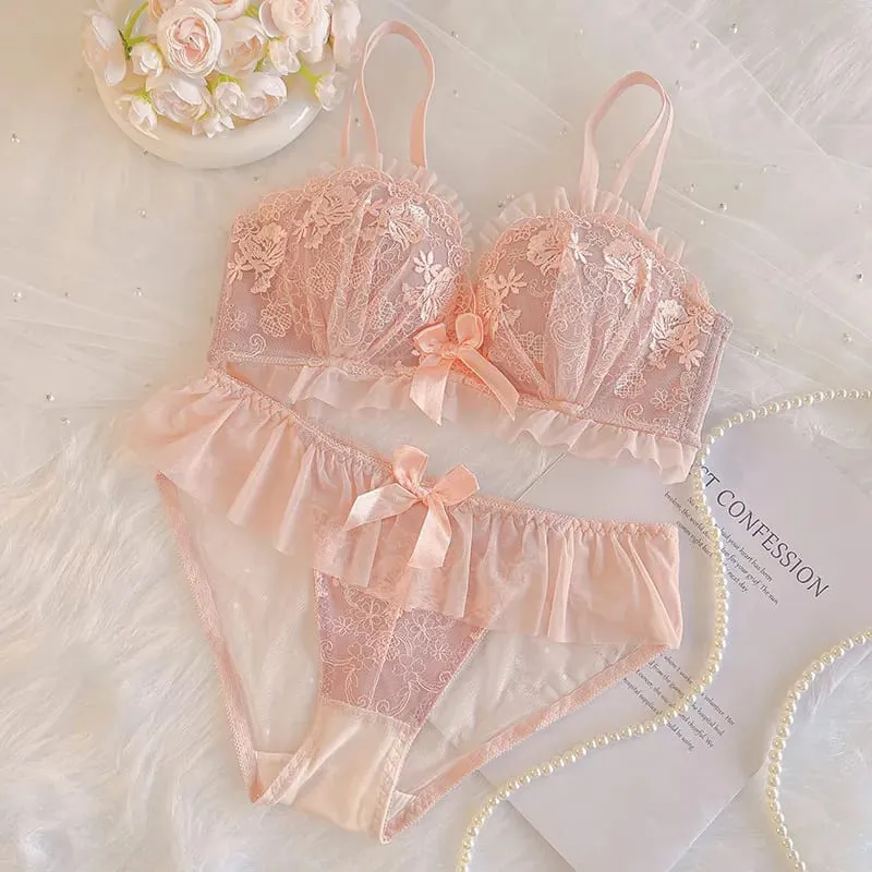Sutiã push up sem fio para seios pequenos, sutiã de renda anti flacidez, lingerie não acolchoada para melhorar e levantar sutiãs confortáveis