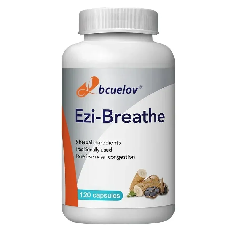 Relieves Nasal Congestion Capsules Improve Respiratory Health Help Clears Airways Natural Supplement