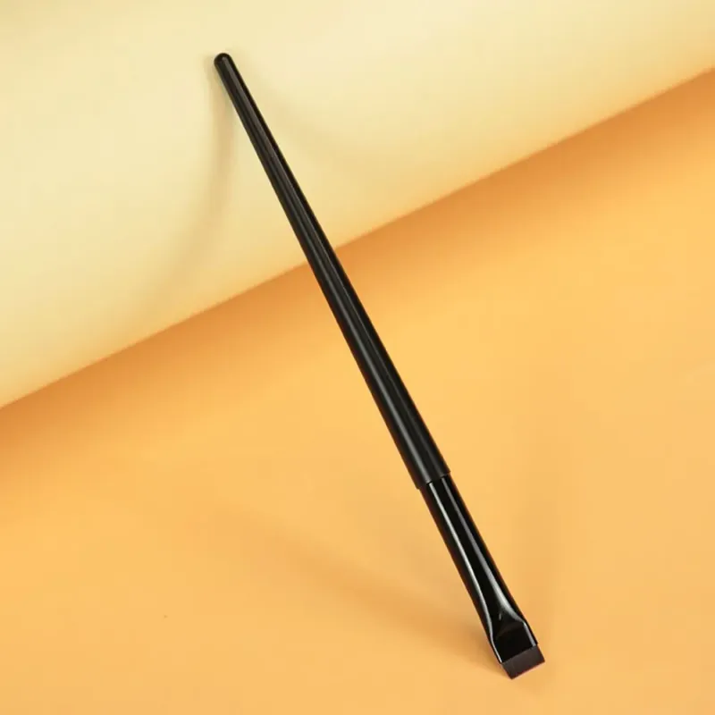 Up Tool Oblique Cosmetics Brush Beauty Blade Smink ecsetek Liner Szemöldökecset Szögletes Finom szemceruza ecsetek Lapos szemöldökecset