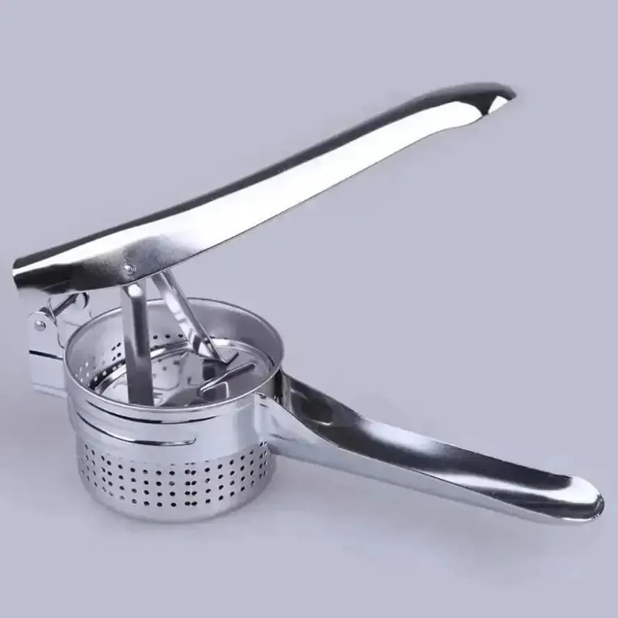 1 pçs de aço inoxidável máquina batata para batata frutas vegetais espremedor presser espremedor batata ricers cozinha cozinhar ferramentas