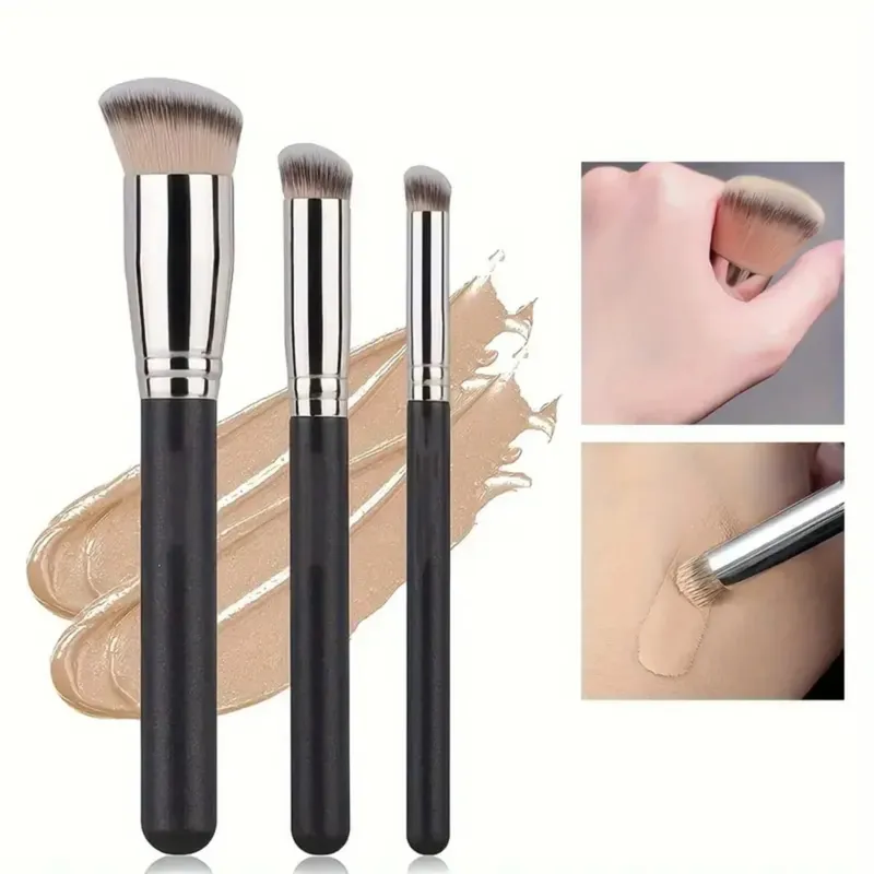 Conjunto de mini pincéis de maquiagem macios, 8 peças, base, blush, pó, sombra, iluminador, mistura, maquiagem, pincel cosmético, ferramenta de beleza