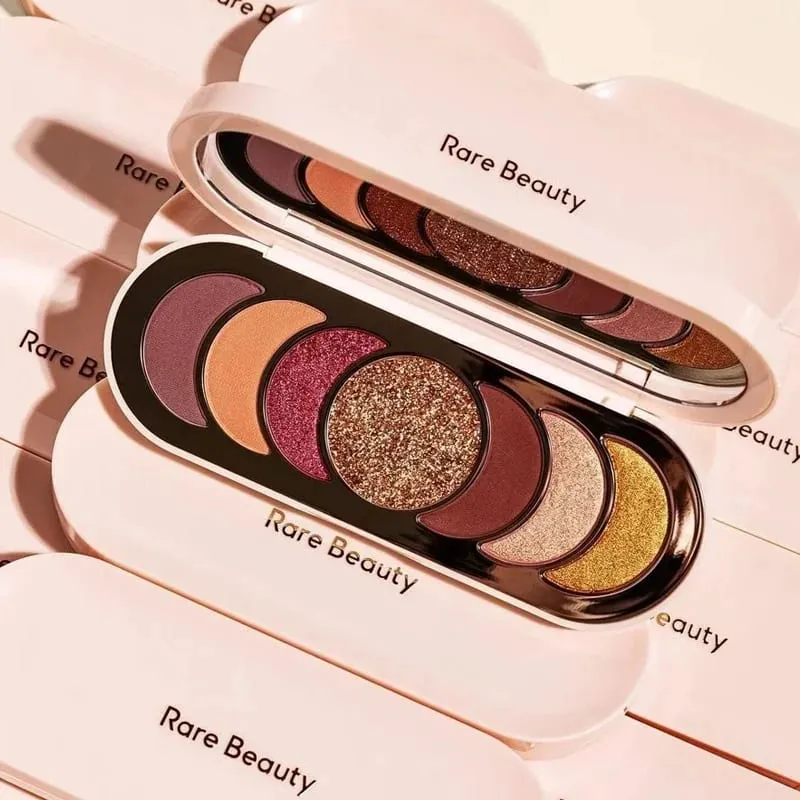 Nova rara beleza shimmer fosco neutro nude sombra placa de longa duração à prova ddiy água diária sombra de olho maquiagem cosméticos para mulher