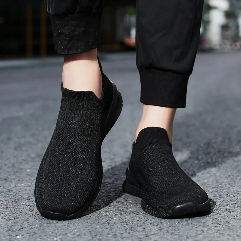 Homens tênis sapatos para homem leve tenis confortável malha respirável sapatos casuais ao ar livre caminhada sapatos de ginásio tamanho 39-46 — image 3