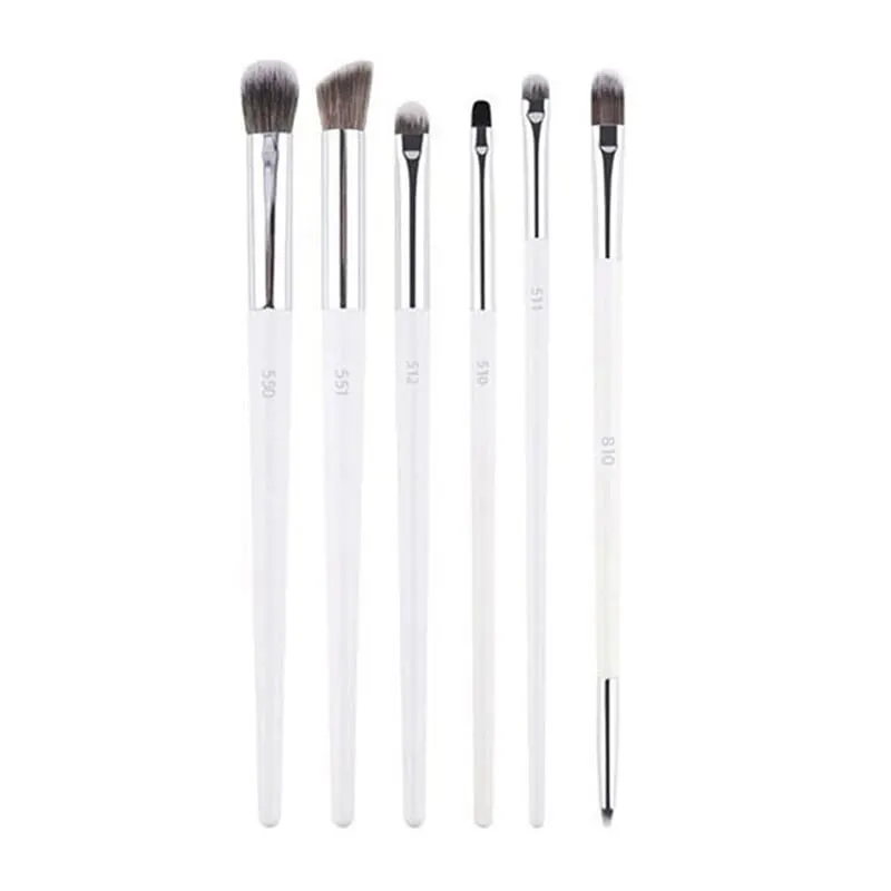 1 Buah Kuas Rias Bubuk Putih 3D Kuas Rias Dasar Foundation Cair 3D Alat Kecantikan Concealer Mata Wajah Detail Pencampur Eyeshadow