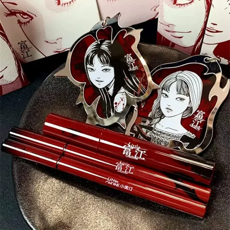 Little Ondine 限量禮盒 3D 浮動陰影腮紅盤唇釉眼線筆睫毛膏化妝套裝 6 件/7 件