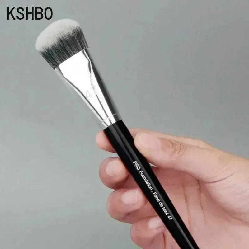 專業粉底刷47/52掃把頭粉底液陰影修容刷女臉部底妝工具