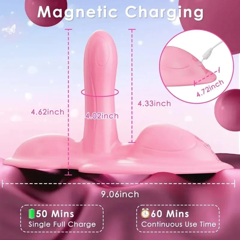 Vibrador para mulheres impulso automático vibração almofada controle remoto lambendo anal g-ponto estimulação brinquedos sexuais para prazer feminino