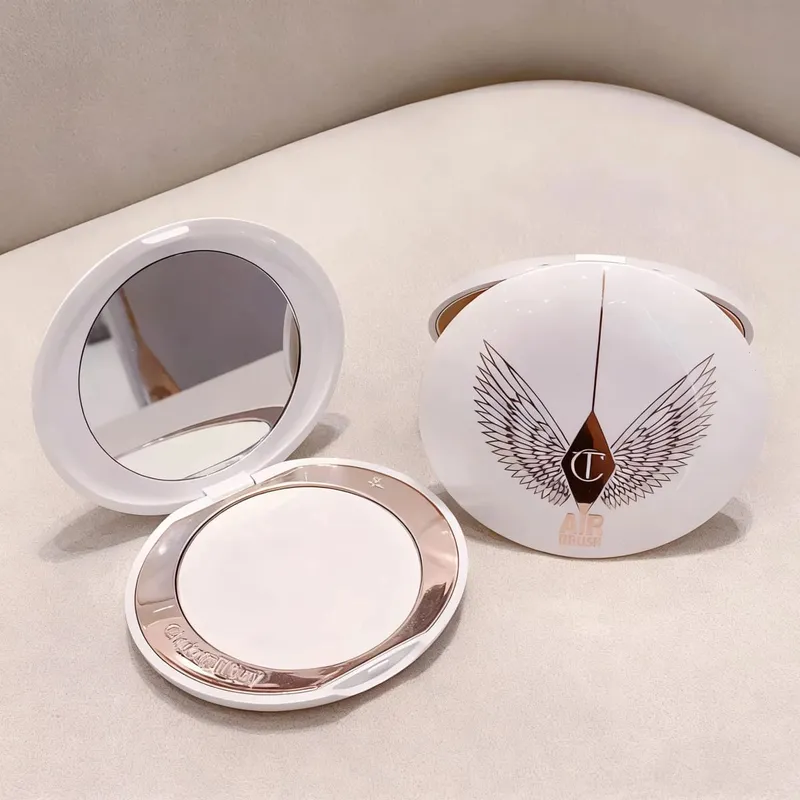Charlotte Tilbury Setting Spray Viagem Névoa Pó Compacto em Maquiagem Conjunto de Presente Hidratante Desfoque À Prova D 'Água 16H Wear